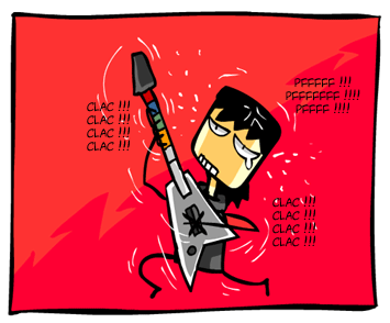 Guitar in the hole !!!