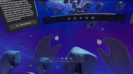 vid�o : Video controls in Oculus TV