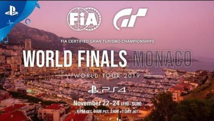 vid�o : GT Sport | World Tour 2019 - World Finals Monaco - 22 au 24 novembre | PS4