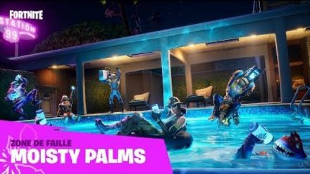 Fortnite - Zone de faille - Moisty Palms