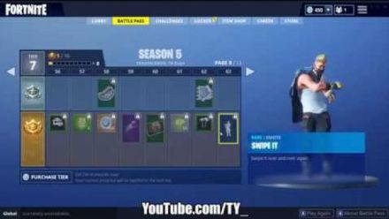 Swipe It - Fortnite Battle Royale (Milly Rock Emote) (TY_)