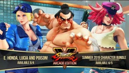 Vid�o : Street Fighter V : Honda, Lucia et Poison