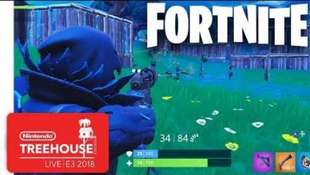 E3 2018 : Nintendo Treehouse Fortnite Switch