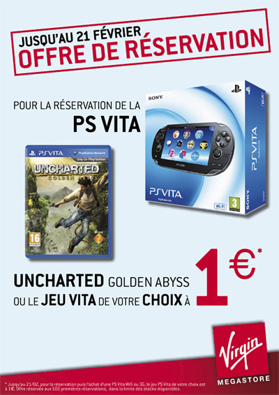 PS Vita - Virgin MEGASTORE