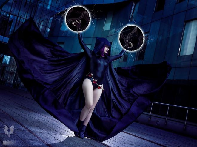 Cosplay Raven Teen Titans Cosplay Raven Teen Titans