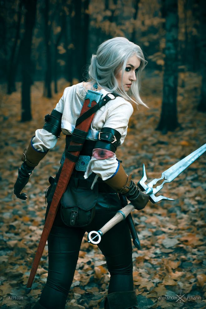 cosplay ciri the witcher 3