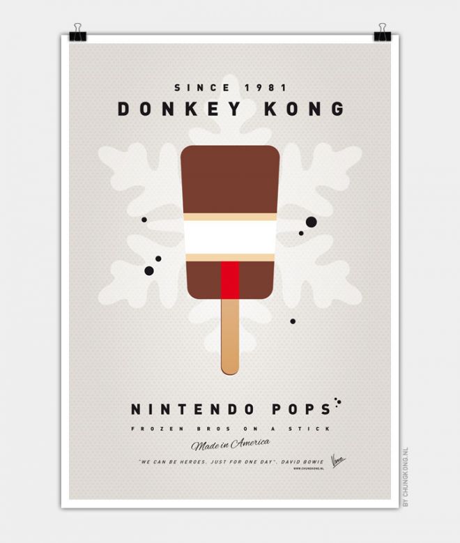 Super Mario Ice Pops Donkey Kong