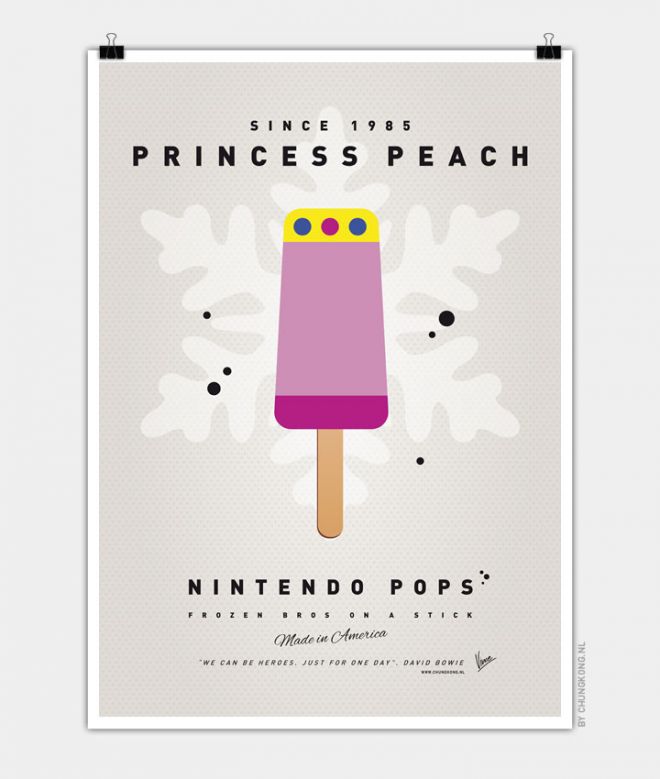 Super Mario Ice Pops Peach Super Mario Ice Pops Peach