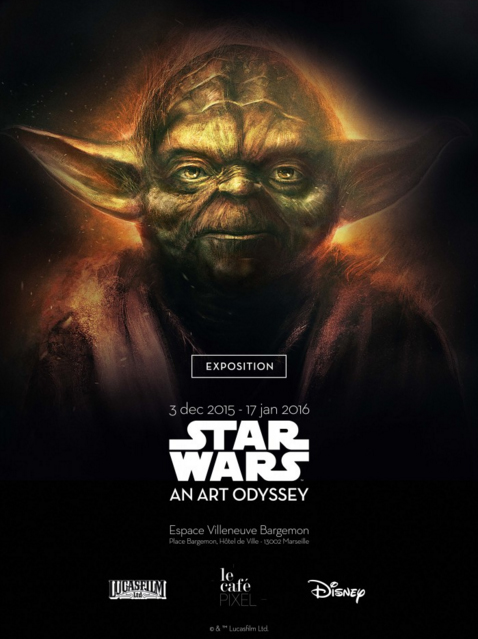 Yoda - Exposition Star Wars An Art Odyssey Yoda - Exposition Star Wars An Art Odyssey