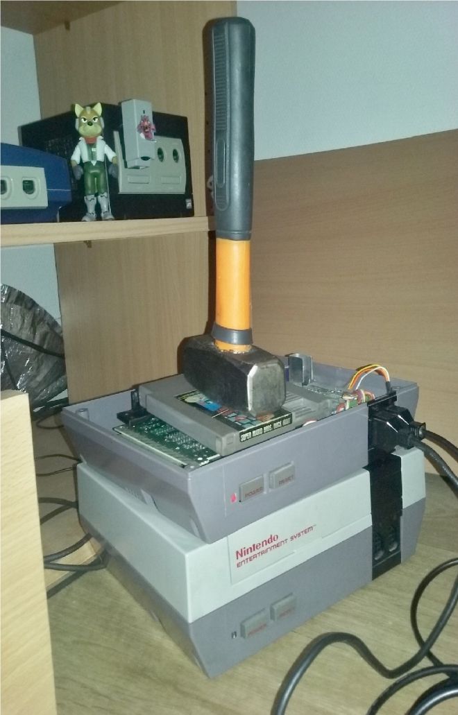 Ma vieille NES est Ã  la masse...