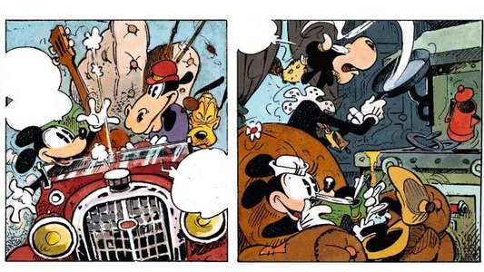 Horace et Clarabelle dans une BD de Loisel, parue en 2016