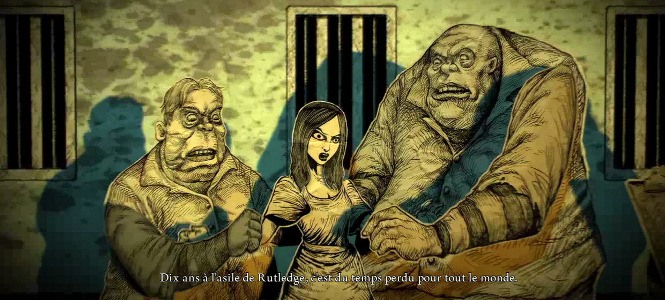 Les cinématiques de Alice Madness Returns sont pour le moins... originales. Les cinématiques de Alice Madness Returns sont pour le moins... originales.