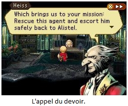 L'appel du devoir.