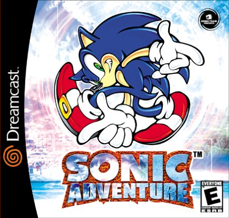 jaquette sonic adventure dreamcast jaquette sonic adventure dreamcast