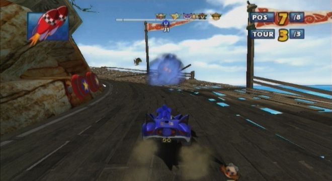 screenshot sonic & sega all stars racing screenshot sonic & sega all stars racing