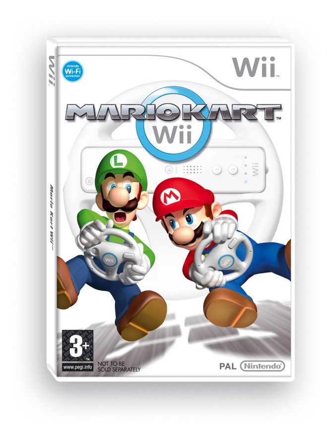 jaquette mario kart wii