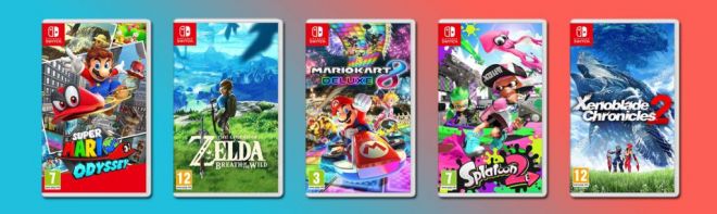 cyber monday jeux switch