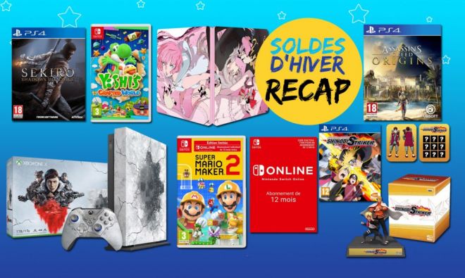 soldes jeux ps4 switch xbox le recap