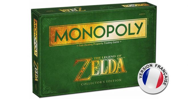 Photo du Monopoly Zelda Ã©dition collector FranÃ§aise