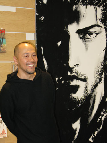 Takehiko qui prend la pause