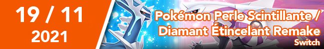 PokÃ©mon Perle Scintillante / Diamant Etincelant Remake switch