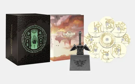 The Legend of Zelda: Tears of the Kingdom (TotK) : OST CD Ãdition limitée The Legend of Zelda: Tears of the Kingdom (TotK) : OST CD Ãdition limitée
