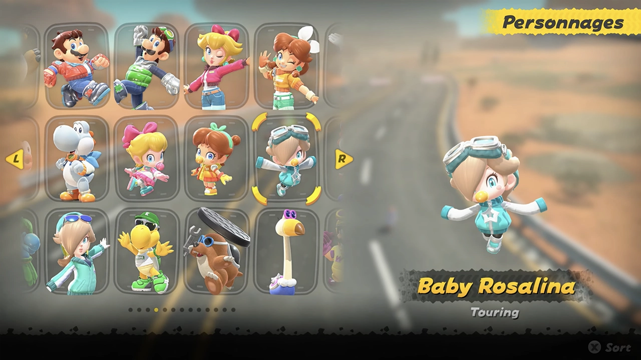 Mario Kart World : Roster des personnages. Mario Kart World : Roster des personnages.