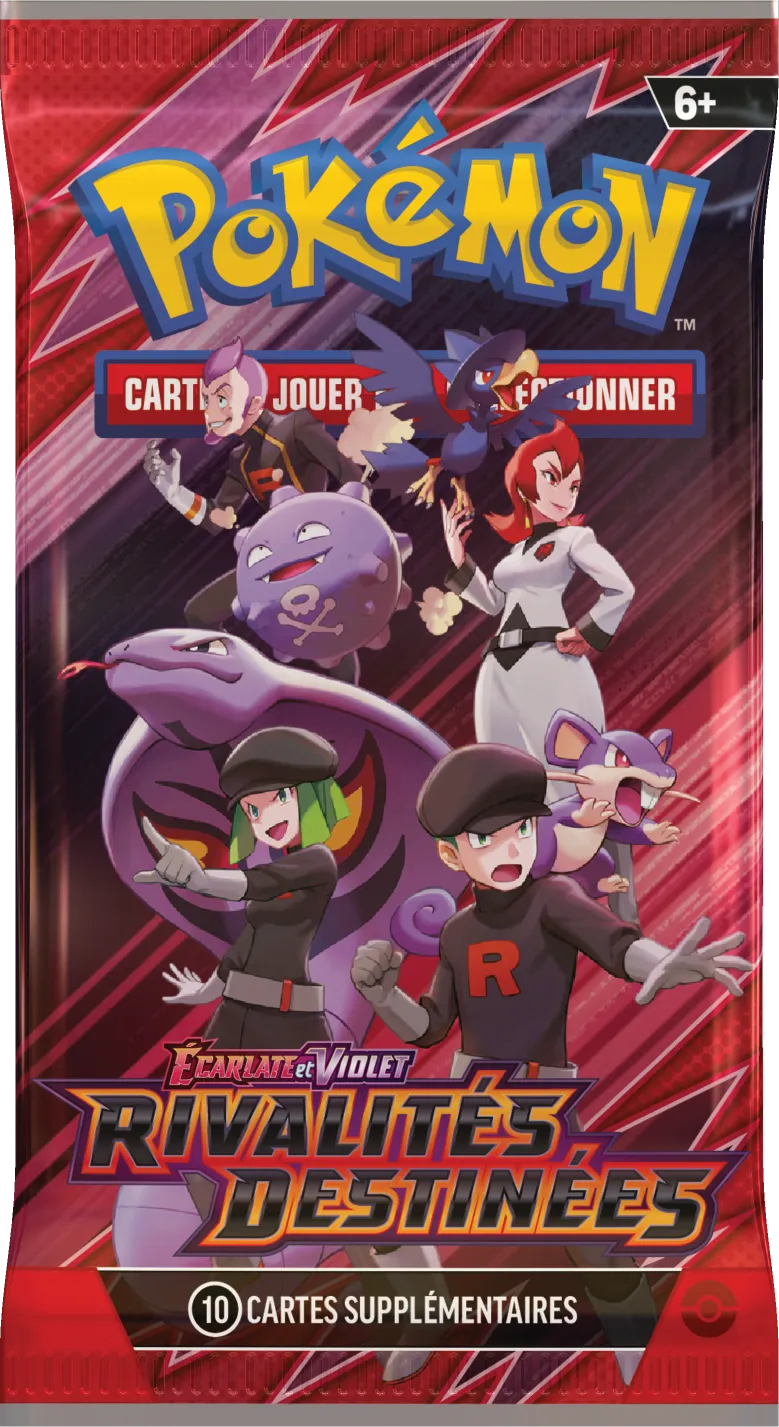 Pokemon Ecarlate et Violet - Rivalités Destinées : Booster Team Rocket. Pokemon Ecarlate et Violet - Rivalités Destinées : Booster Team Rocket.