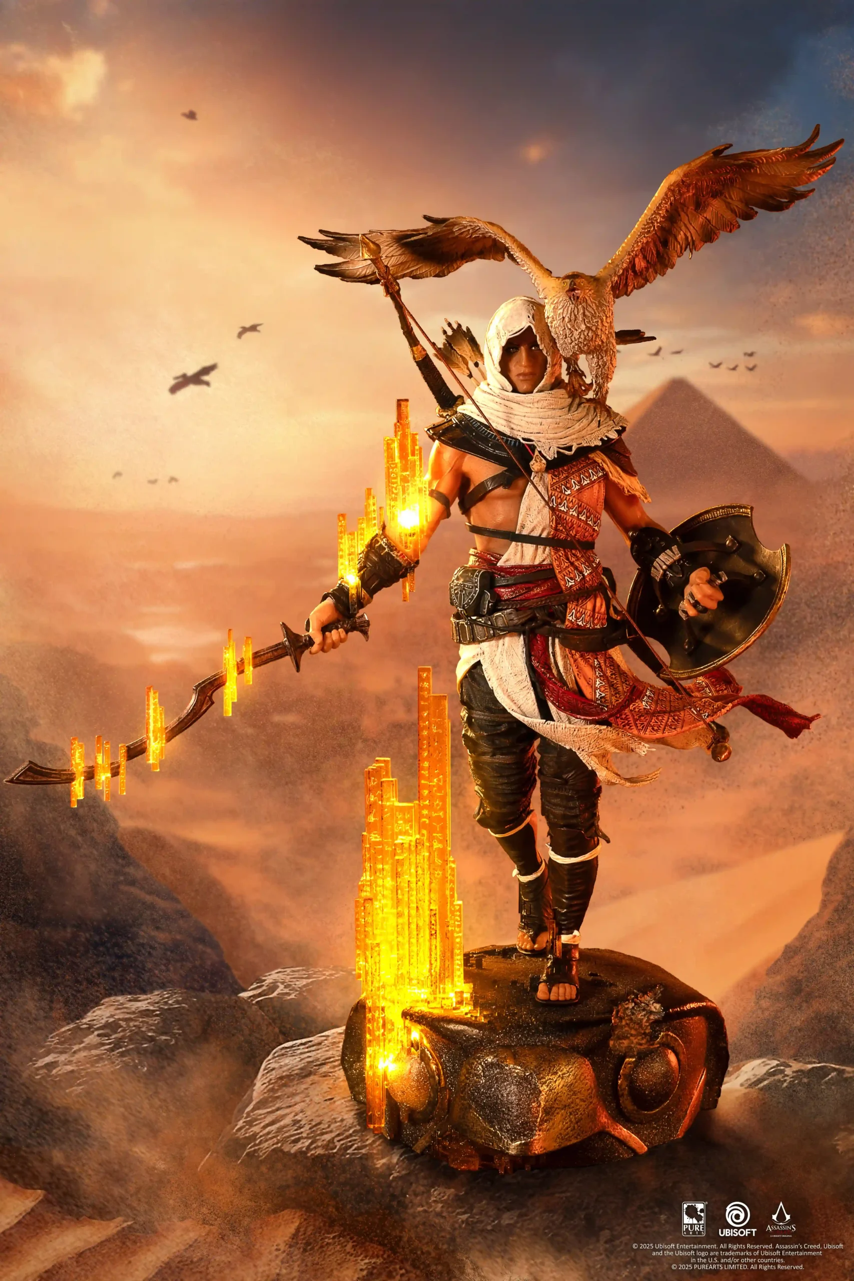 Assassin's Creed Origins : Statuette PureArts Bayek 1/8. Assassin's Creed Origins : Statuette PureArts Bayek 1/8.