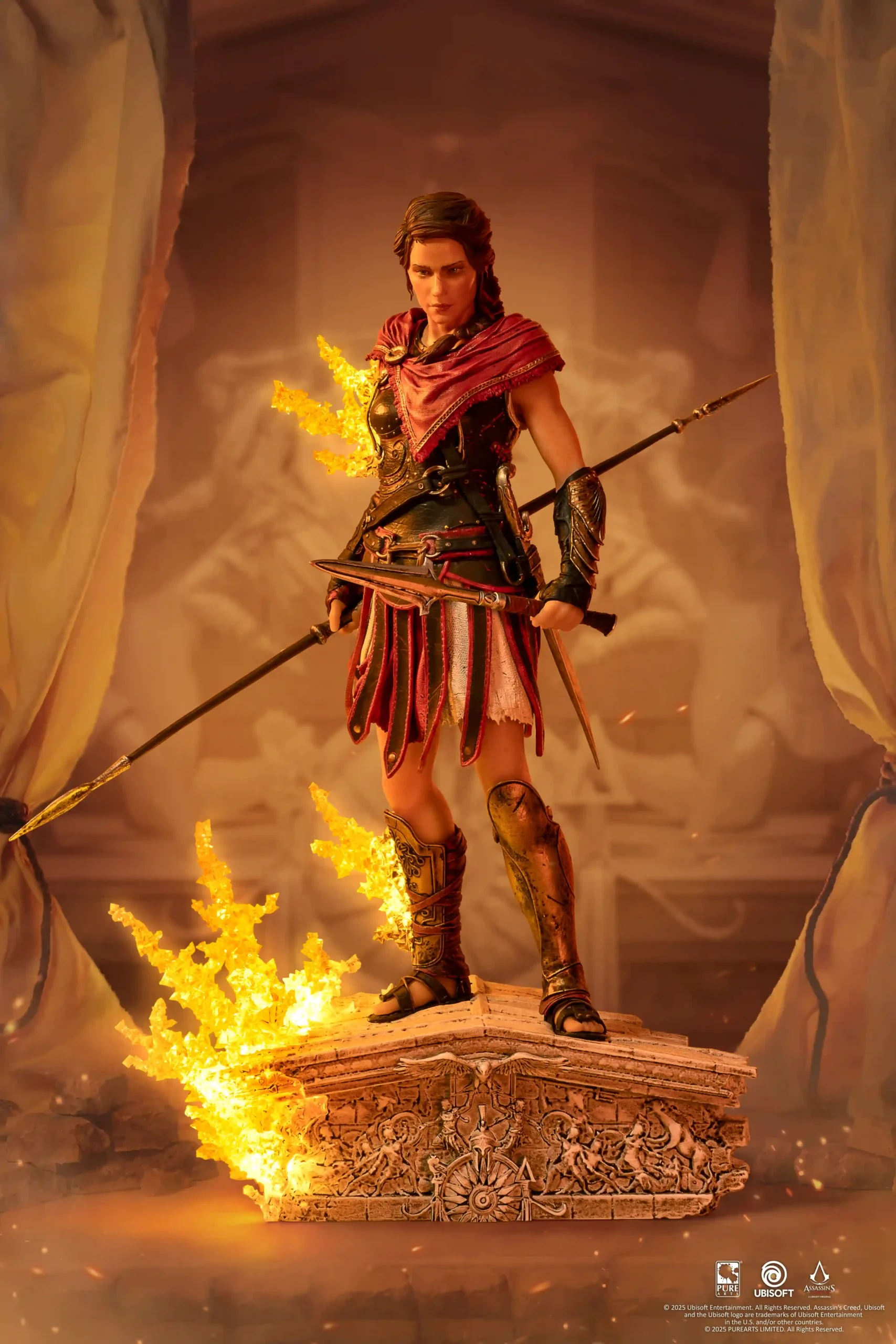 Assassin's Creed Odyssey : Statuette PureArts Kassandra 1/8. Assassin's Creed Odyssey : Statuette PureArts Kassandra 1/8.