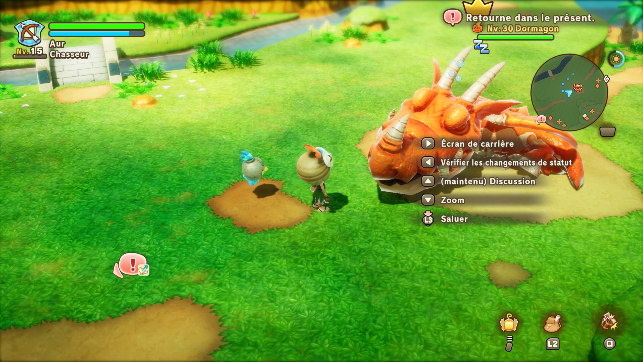 Fantasy Life i La Voleuse de temps.