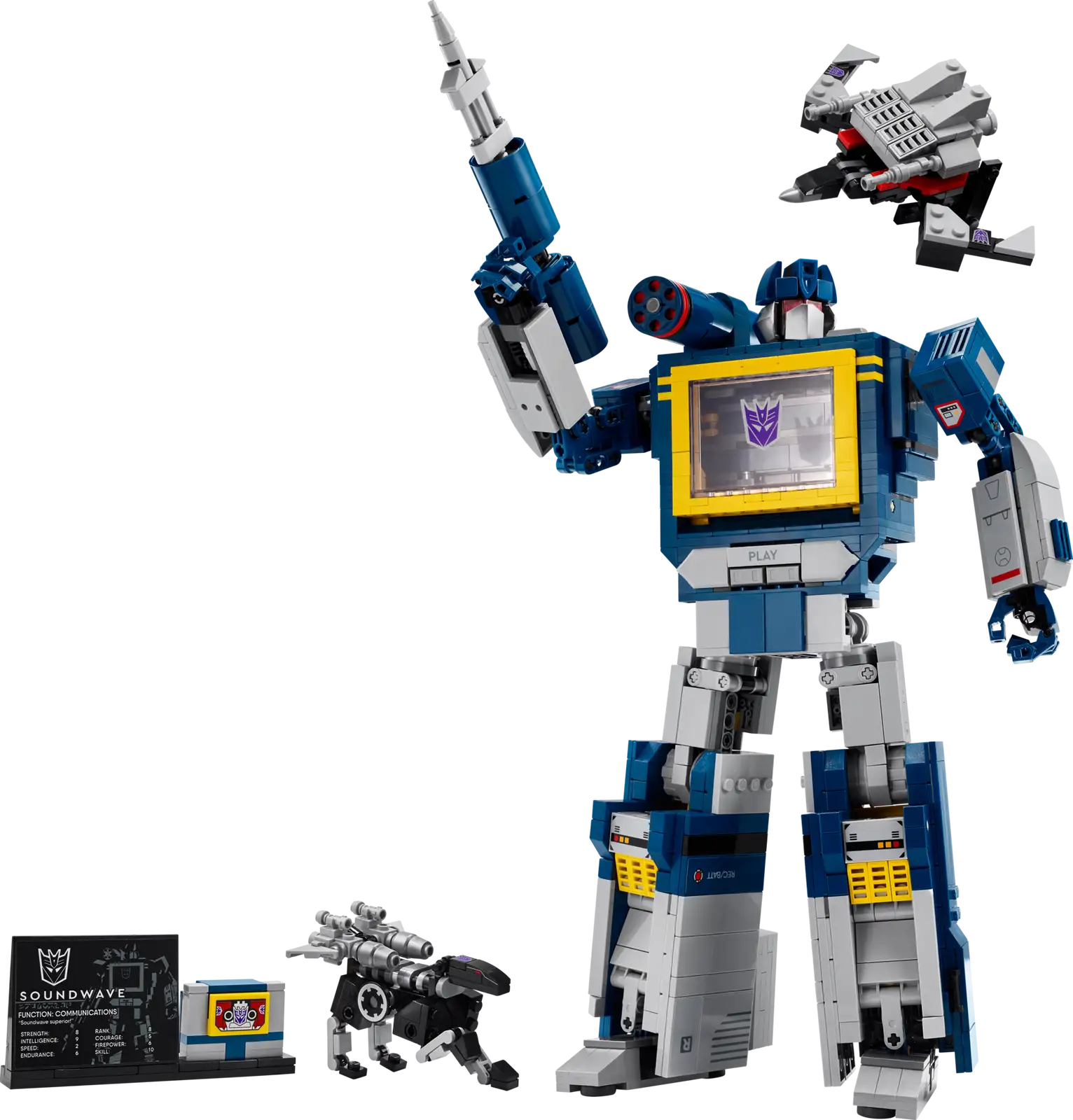 LEGO : 10358 Transformers Soundwave (forme robot). LEGO : 10358 Transformers Soundwave (forme robot).
