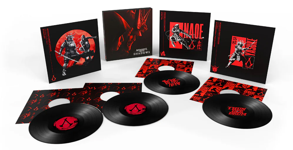 Assassin's Creed Shadows : Coffret Vinyle 4 LP. Assassin's Creed Shadows : Coffret Vinyle 4 LP.