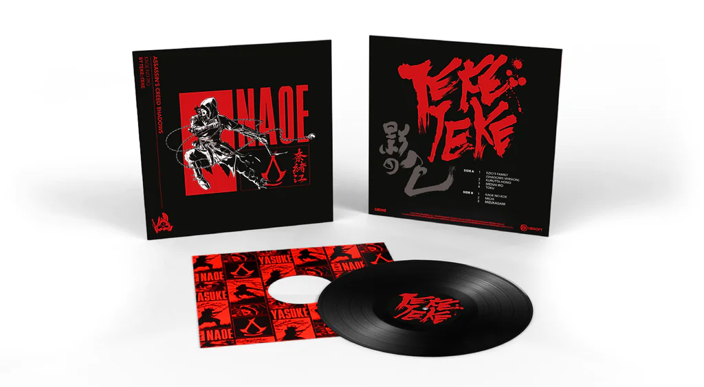 Assassin's Creed Shadows : Vinyle Naoe. Assassin's Creed Shadows : Vinyle Naoe.