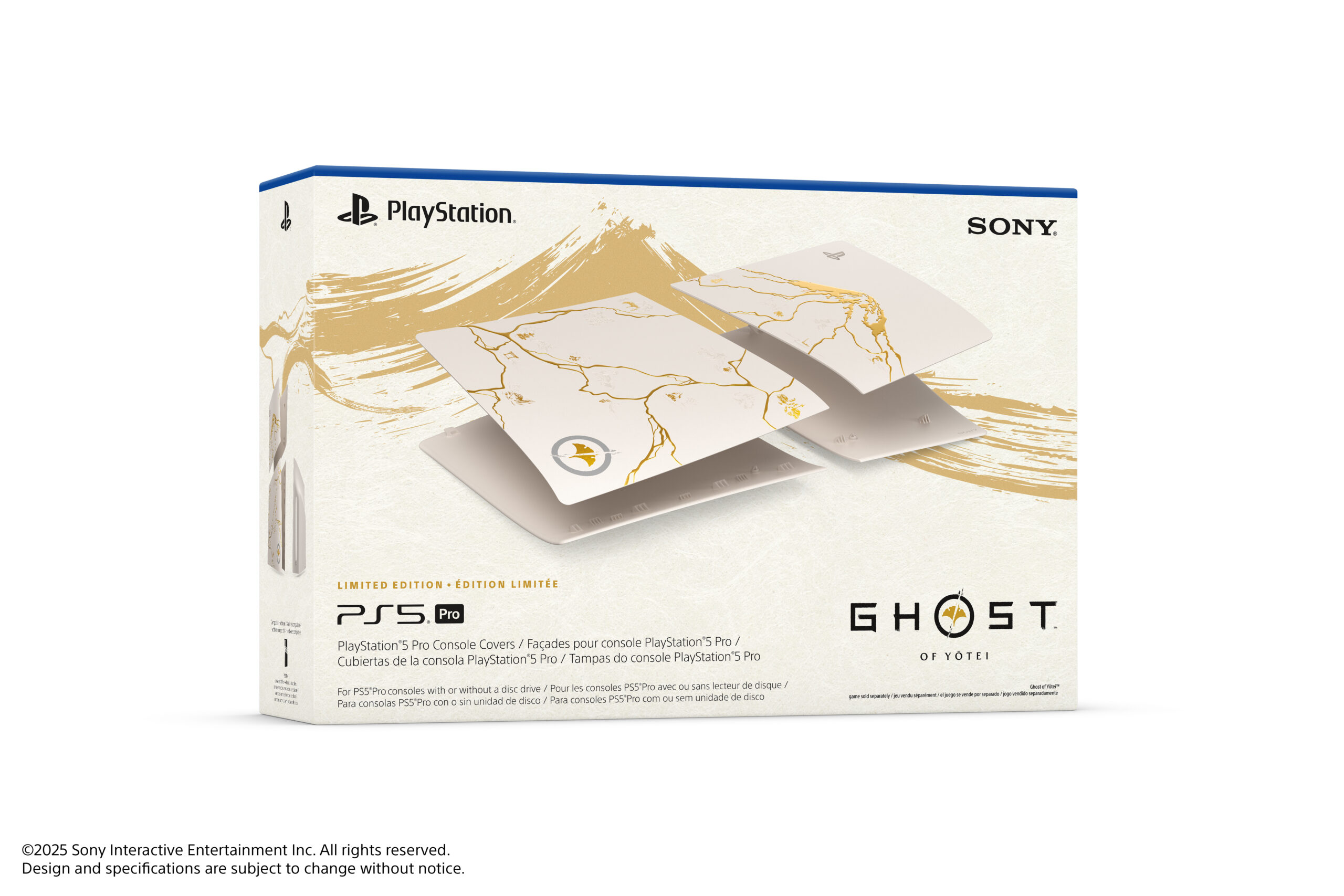 Ghost of Yotei : PS5 Pro doree faÃ§ade.