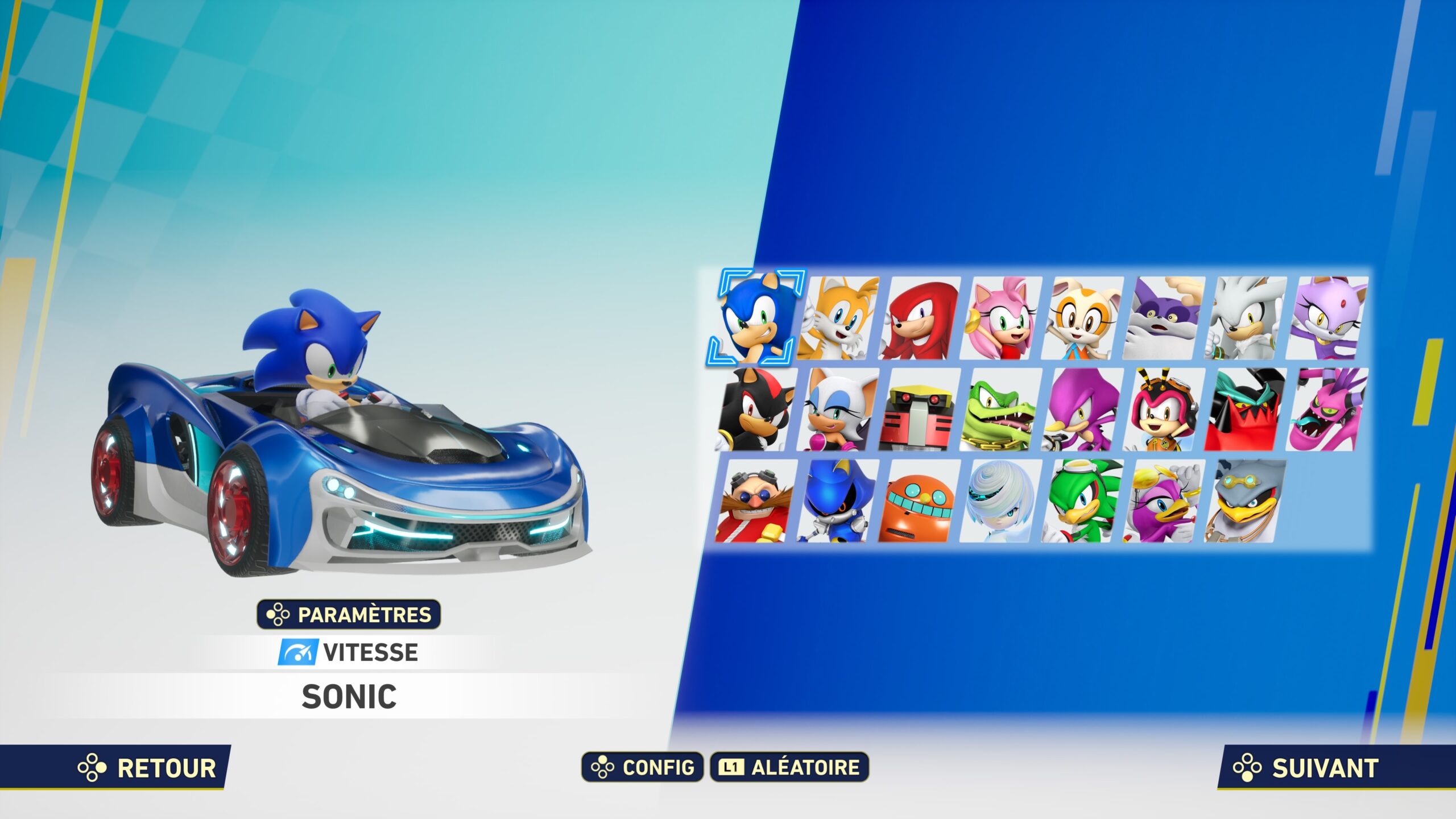 Sonic Racing CrossWorlds : Roster de personnages. Sonic Racing CrossWorlds : Roster de personnages.