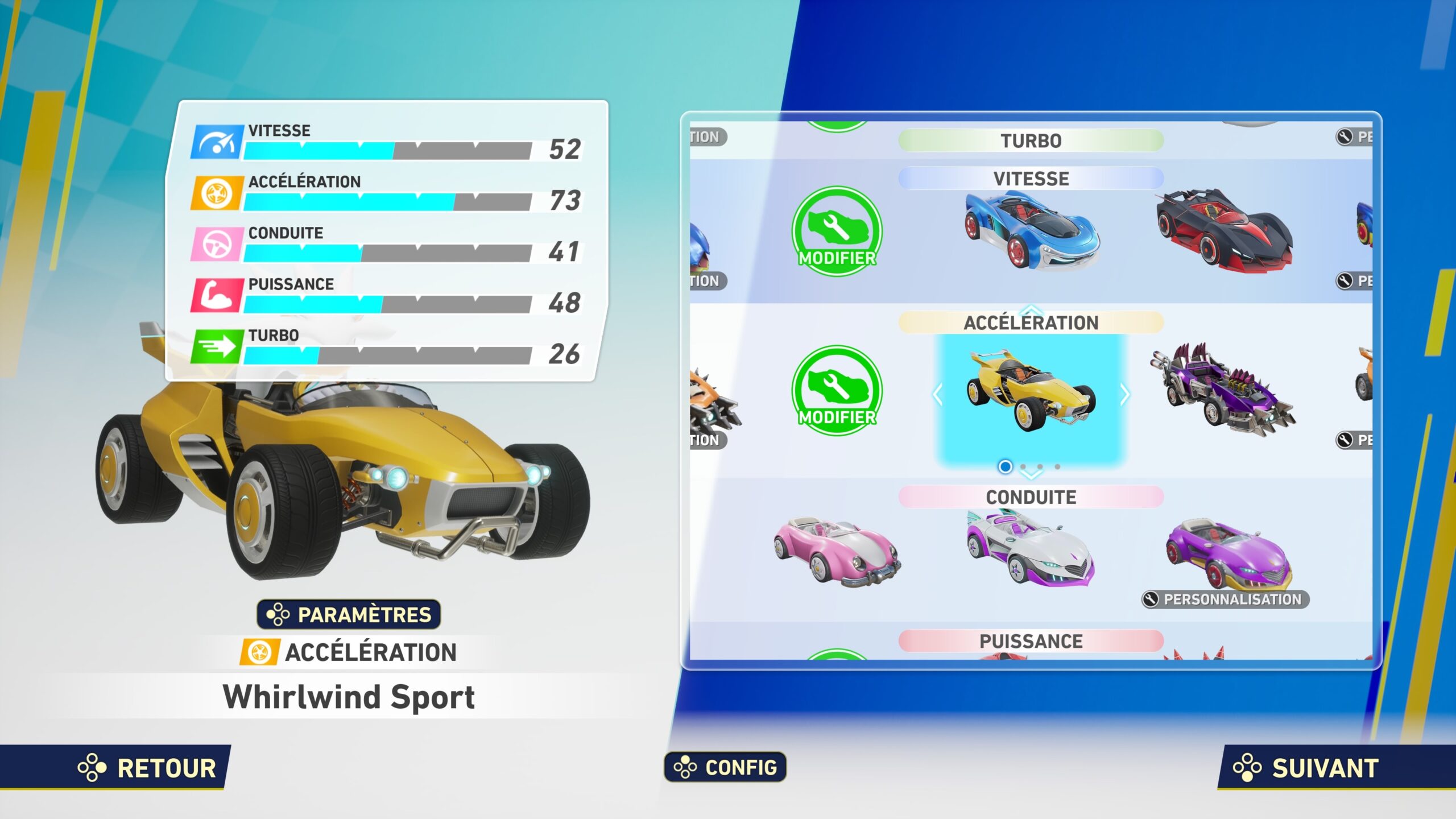 Sonic Racing CrossWorlds : Roster de véhicules. Sonic Racing CrossWorlds : Roster de véhicules.