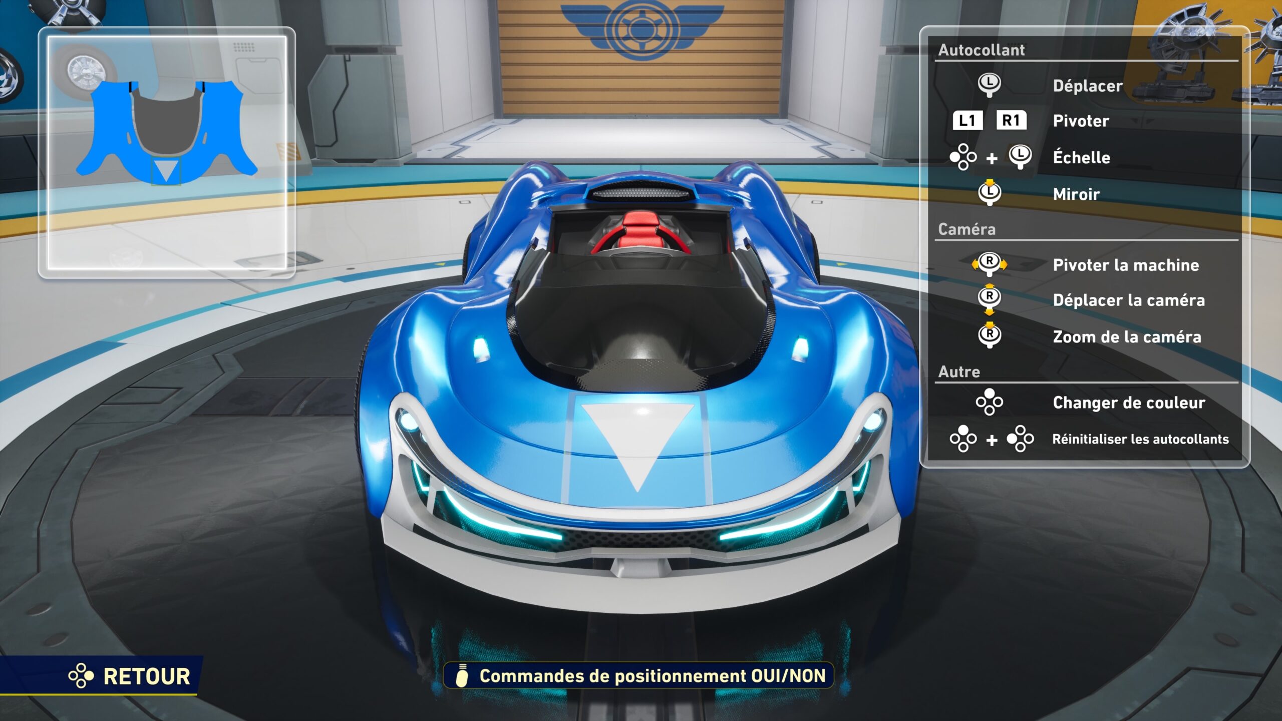 Sonic Racing CrossWorlds : Personnalisation de véhicule (stickers). Sonic Racing CrossWorlds : Personnalisation de véhicule (stickers).