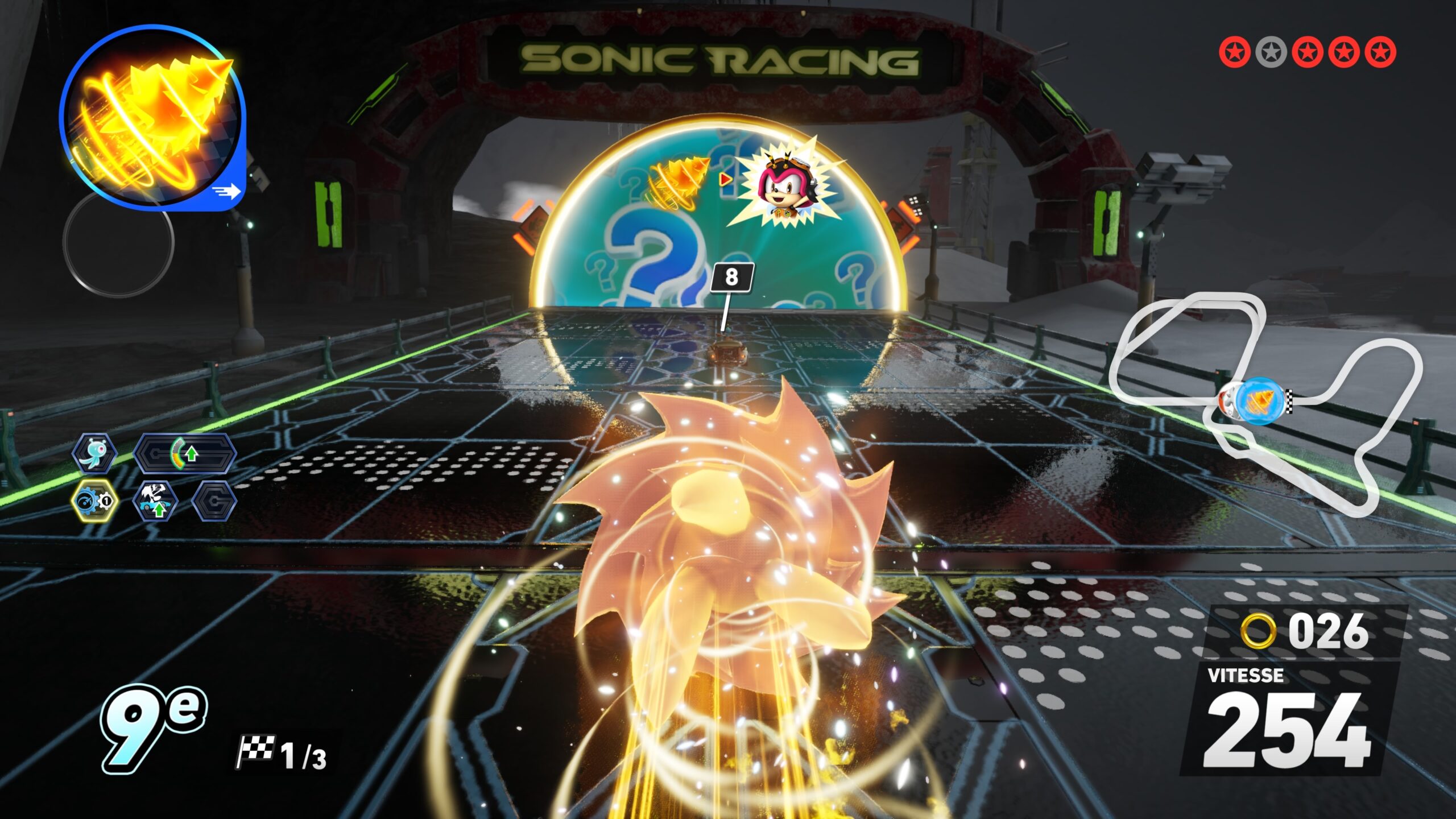 Sonic Racing CrossWorlds : Gameplay