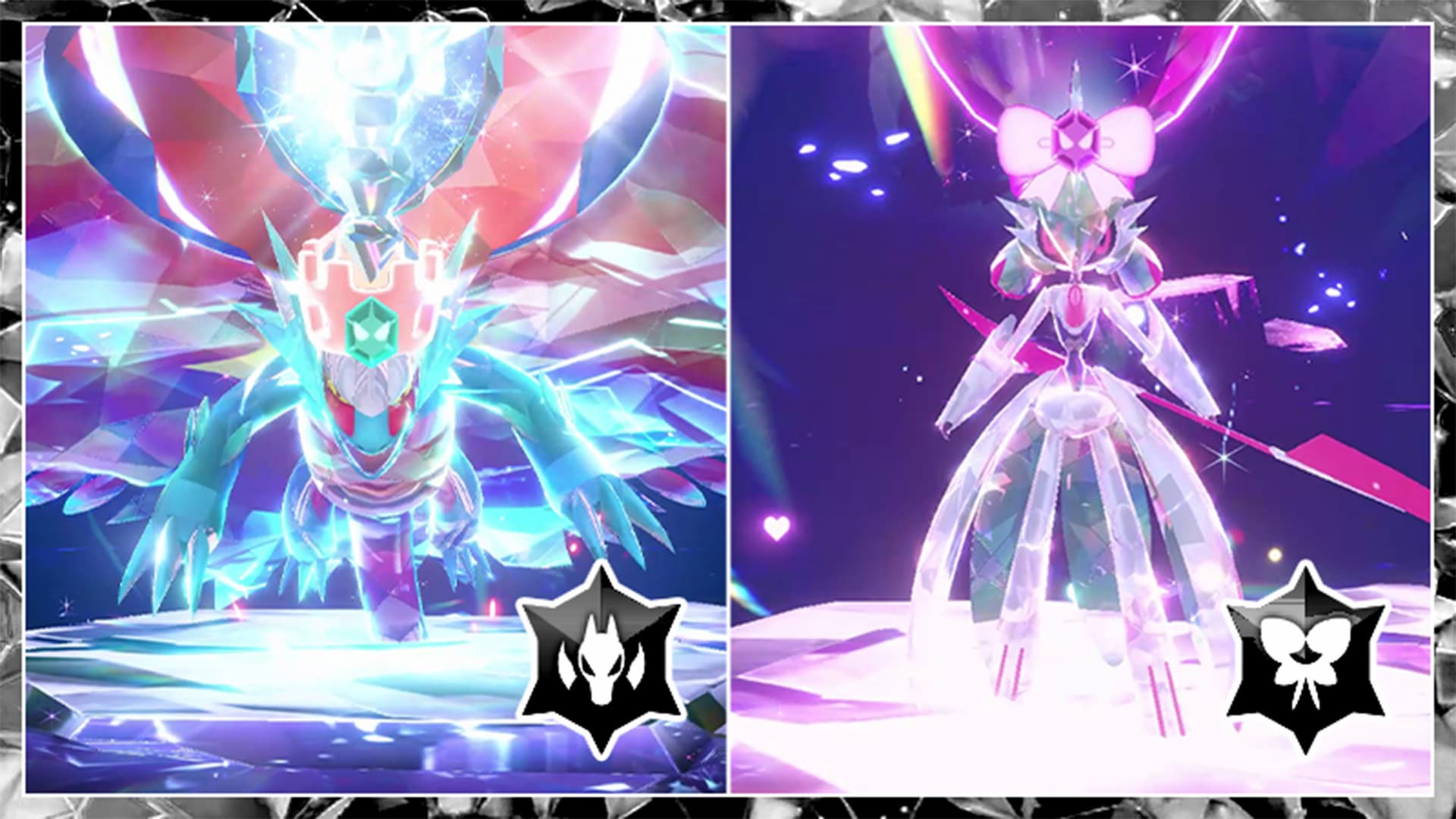 Pokemon Ecarlate et Violet : Raids Garde-de-Fer et Rugit-Lune. Pokemon Ecarlate et Violet : Raids Garde-de-Fer et Rugit-Lune.