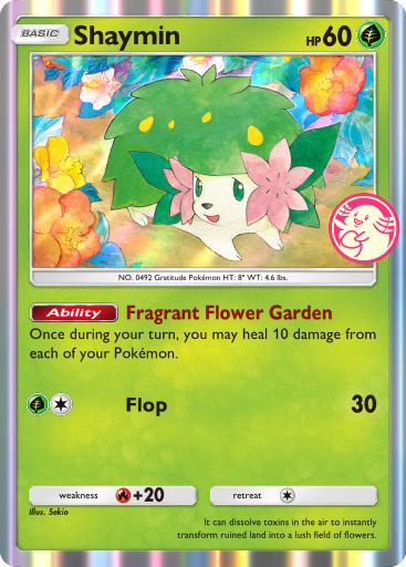 Pokemon Pocket : Carte promo Leveinard de Shaymin. Pokemon Pocket : Carte promo Leveinard de Shaymin.