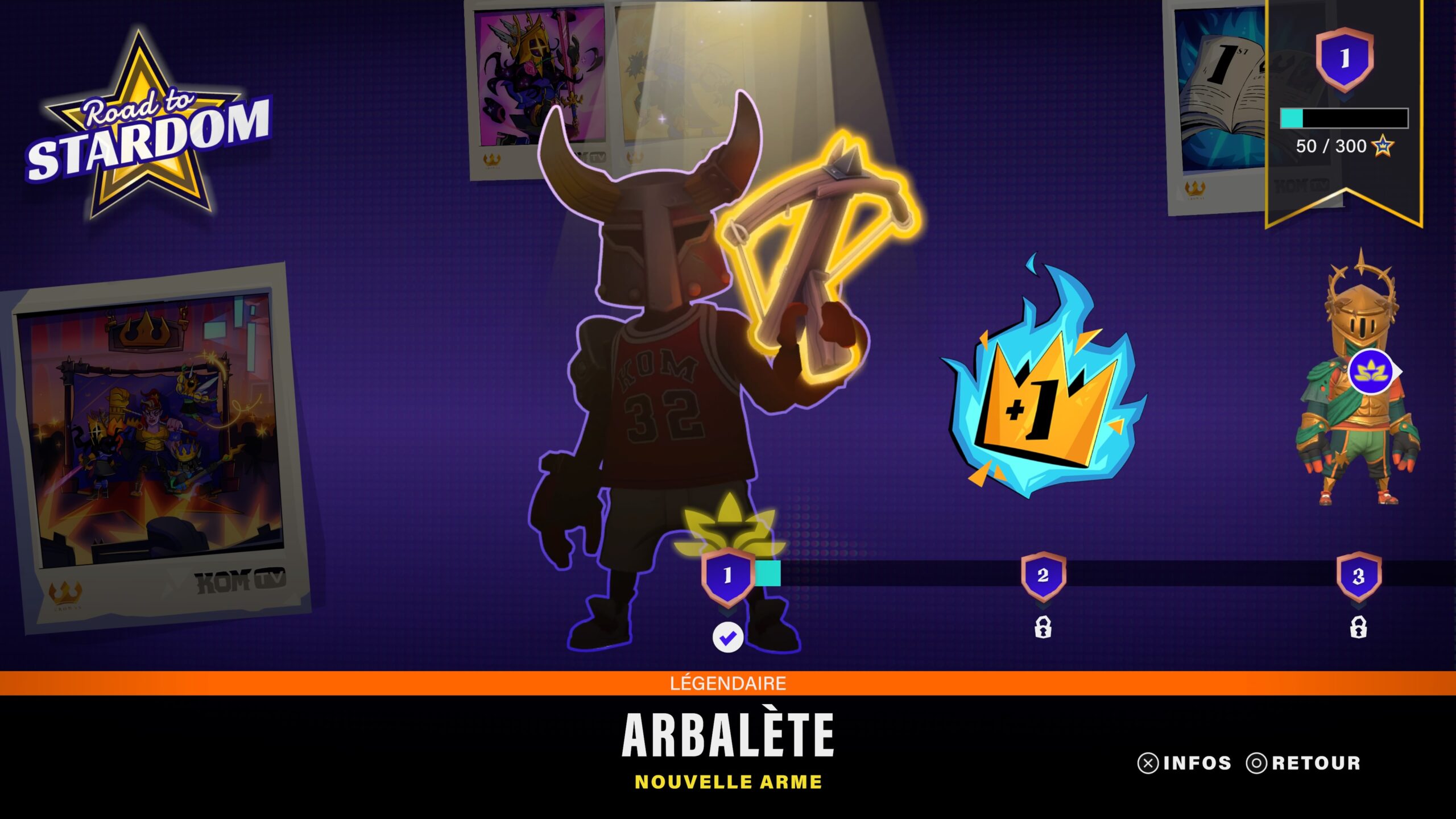 King of Meat : Progression Arbalète. King of Meat : Progression Arbalète.