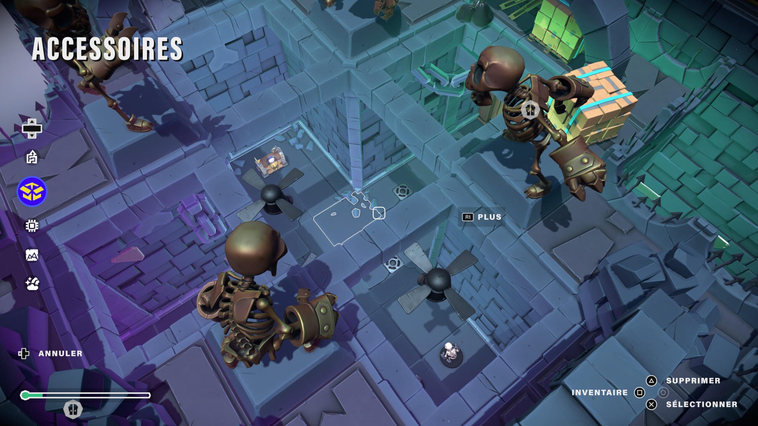 King of Meat : Personnalisation de donjon.