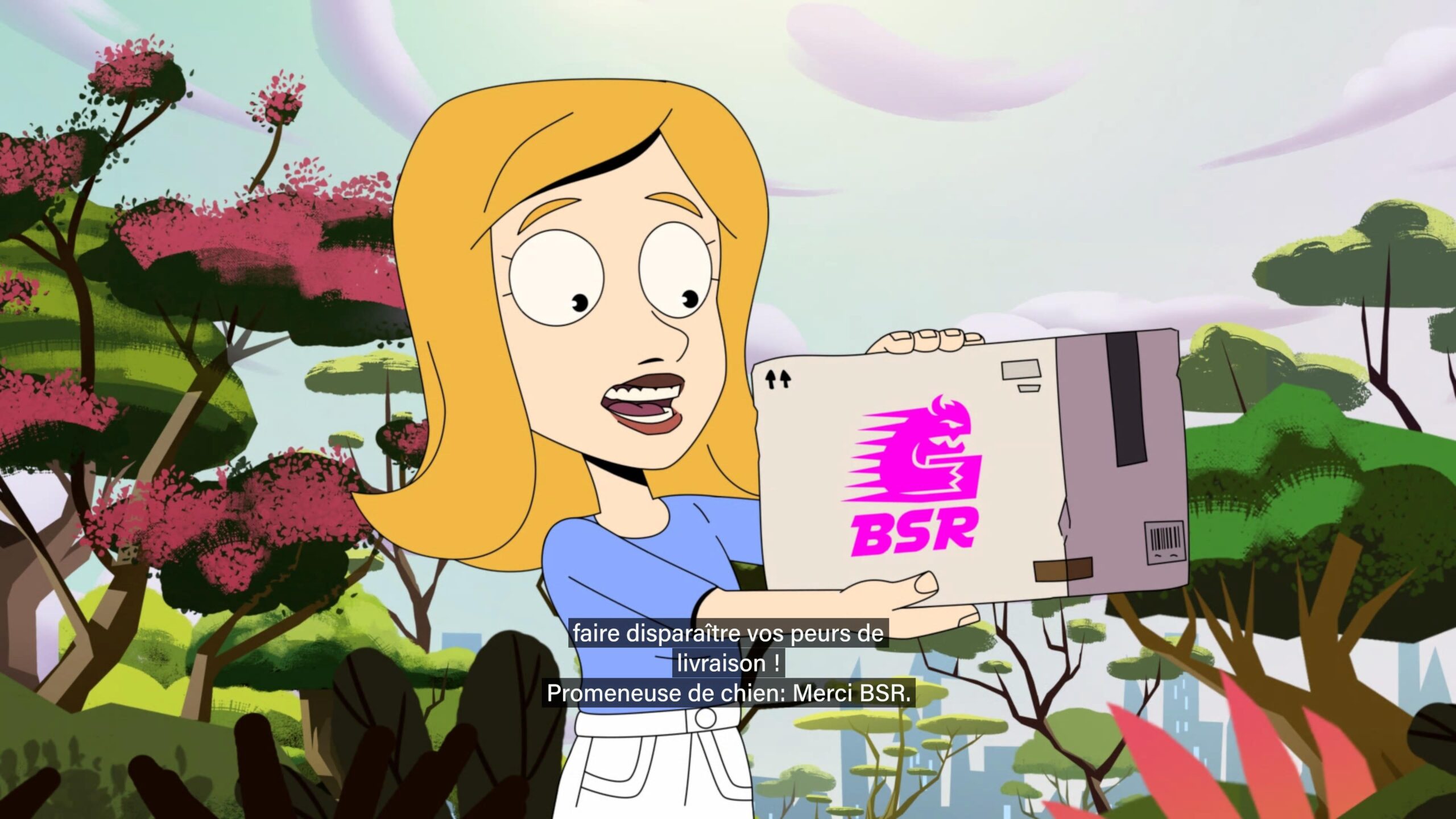 King of Meat : Parodie FedEx.