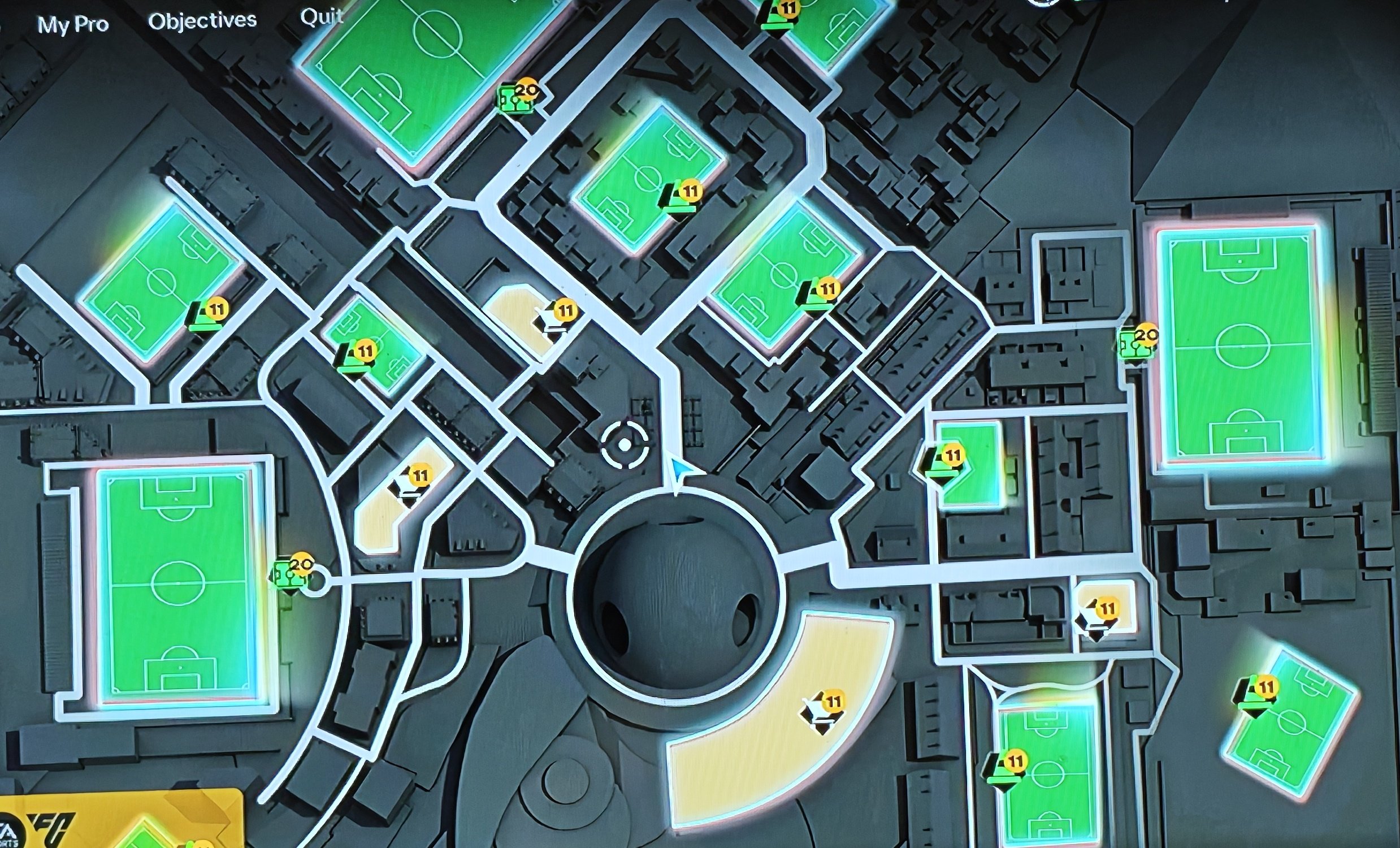 EA FC 26 : leak de la map du futur monde ouvert.