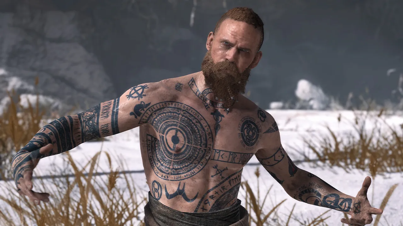 Baldur dans le reboot de God of War. Baldur dans le reboot de God of War.