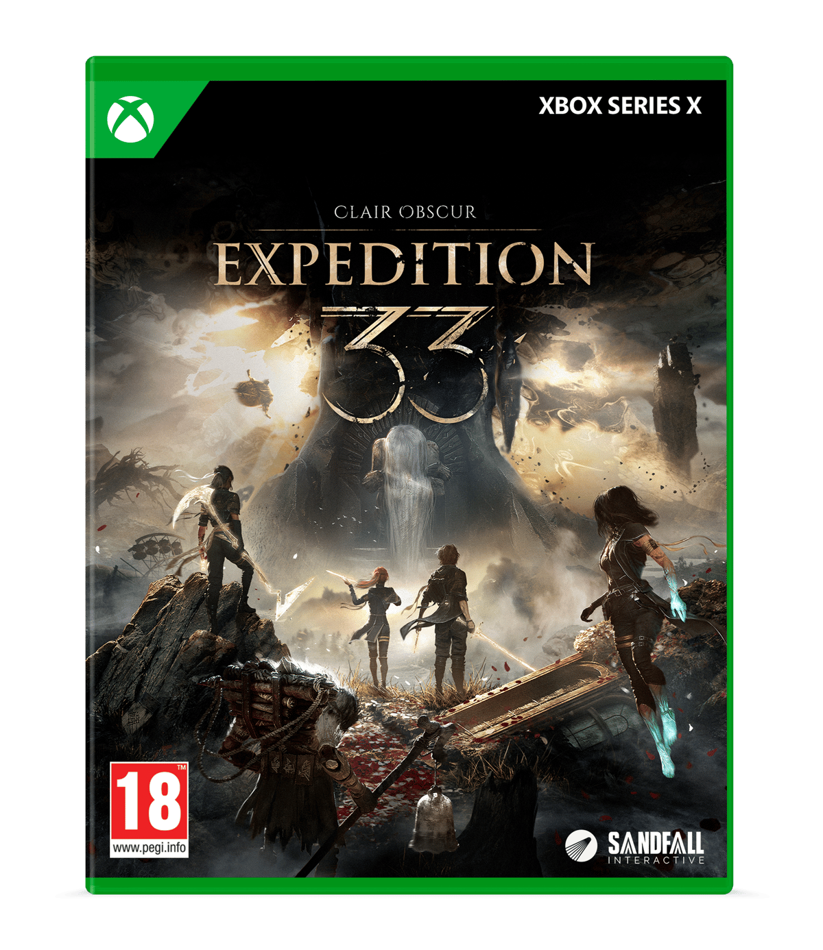 Clair Obscur Expedition 33 sur Xbox Series X.
