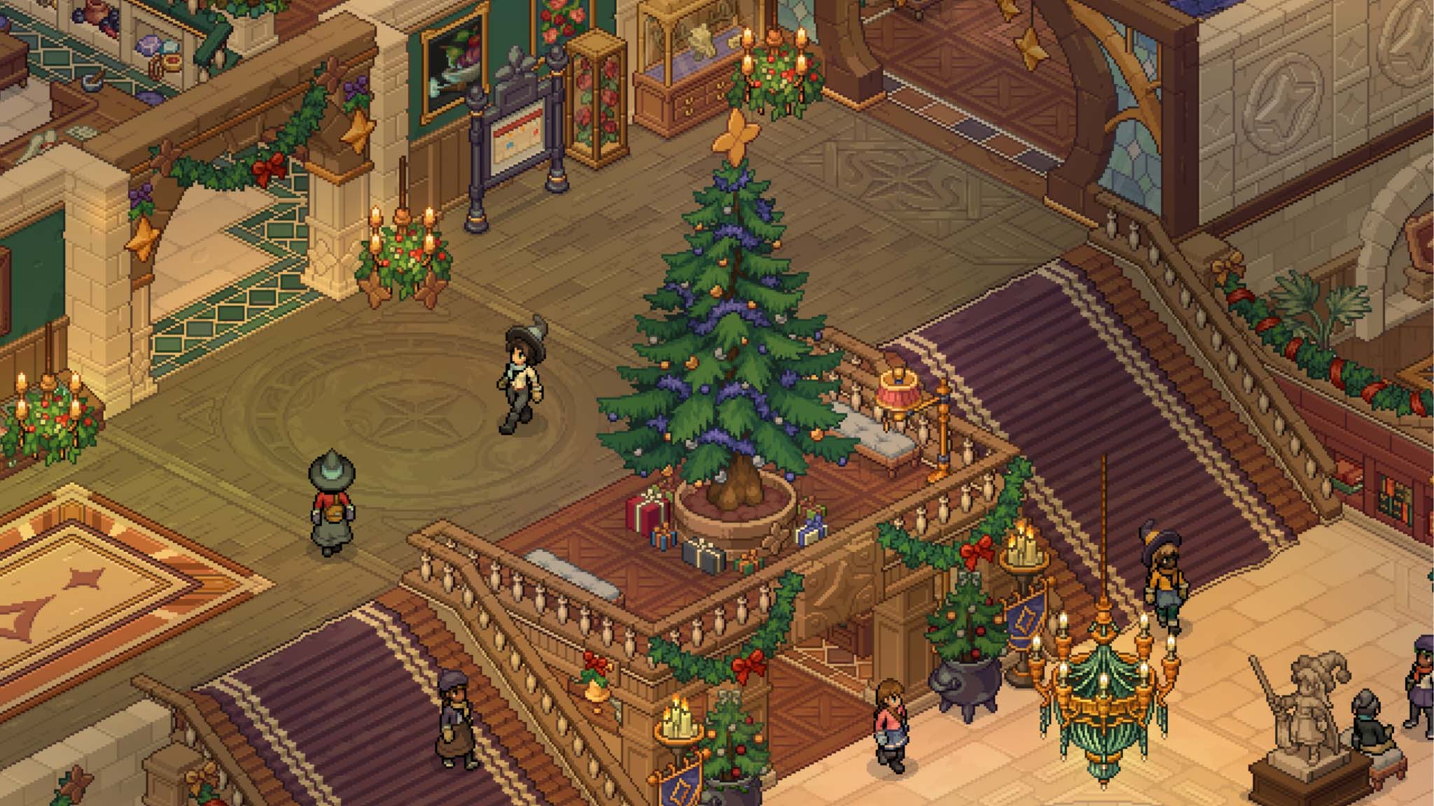 Sapin de NoÃ«l dans Witchbrook.