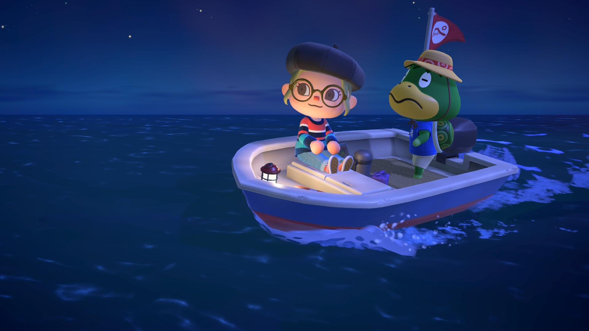 Excursion en bateau avec Amiral sur Nintendo Switch 2.