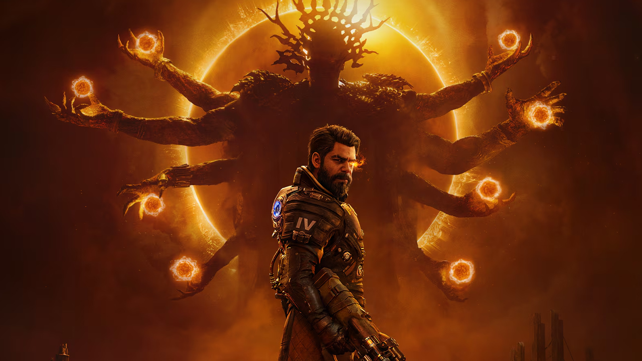 Key art de Saros, l'exclusivité PS5. Key art de Saros, l'exclusivité PS5.